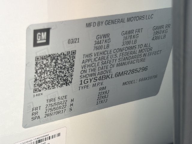 2021 Cadillac Escalade Premium Luxury