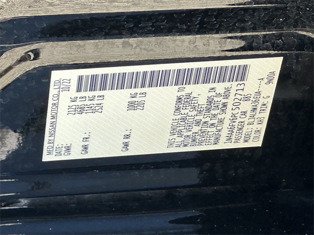 2023 Nissan Maxima Platinum