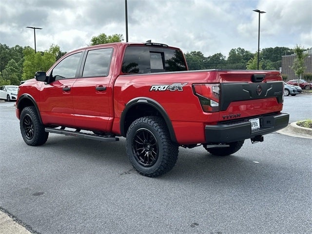 2024 Nissan Titan PRO-4X With LIFT AND FUEL WHEELS 20" BFG OFFROAD TIRES AND RETRAX TONNEAU
