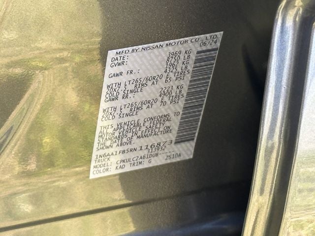 2024 Nissan Titan XD SV