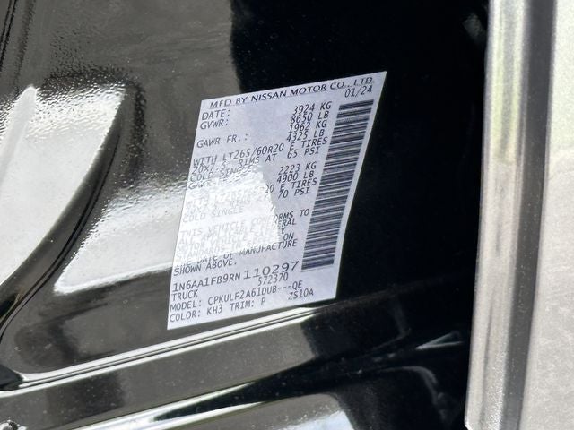 2024 Nissan Titan XD Platinum Reserve
