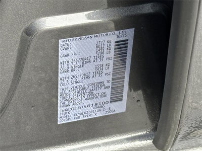 2026 Nissan Frontier PRO-X