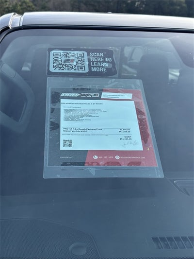 2026 Nissan Frontier ROUSH PRO-4XR