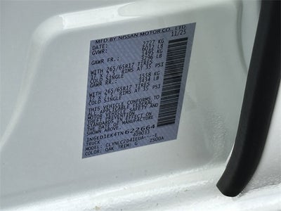 2026 Nissan Frontier SV