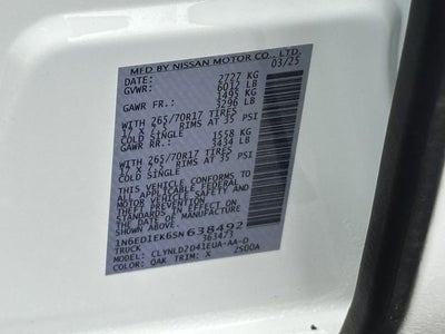 2025 Nissan Frontier PRO-4X