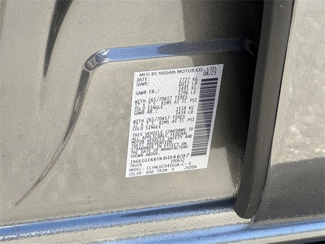 2026 Nissan Frontier PRO-4X