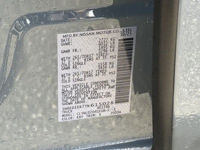 2026 Nissan Frontier PRO-4X