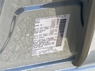 2026 Nissan Frontier PRO-4X