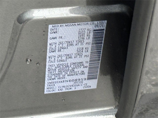 2026 Nissan Frontier Roush PRO-4XR