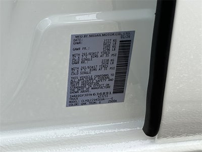 2026 Nissan Frontier SV