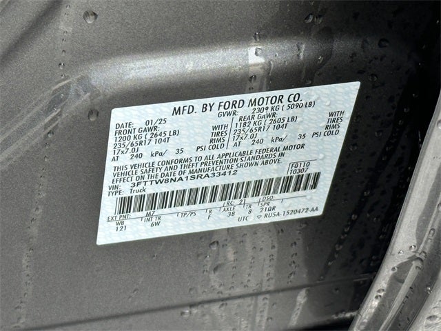 2025 Ford Maverick Tremor