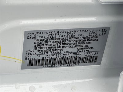 2025 Nissan Sentra SV