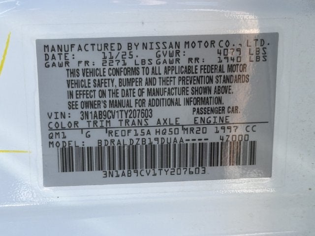 2026 Nissan Sentra SV