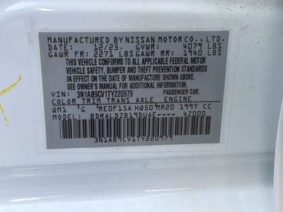 2026 Nissan Sentra SV