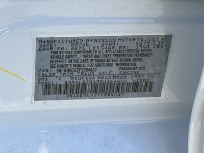 2026 Nissan Sentra SV