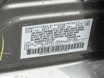 2026 Nissan Sentra Sv