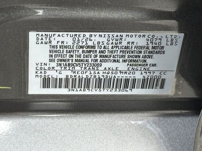 2026 Nissan Sentra SV