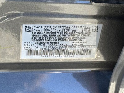 2026 Nissan Sentra SV