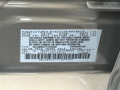 2026 Nissan Sentra SV