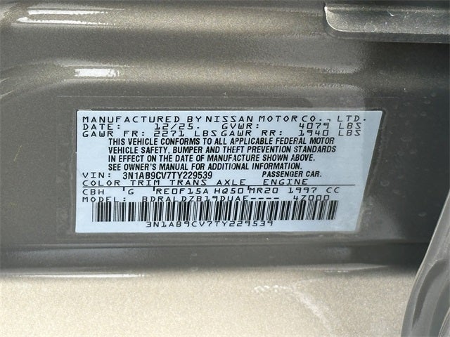 2026 Nissan Sentra SV