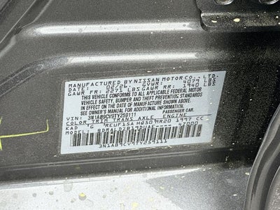 2026 Nissan Sentra SV