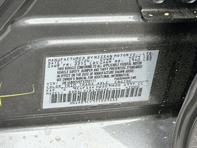 2026 Nissan Sentra SV