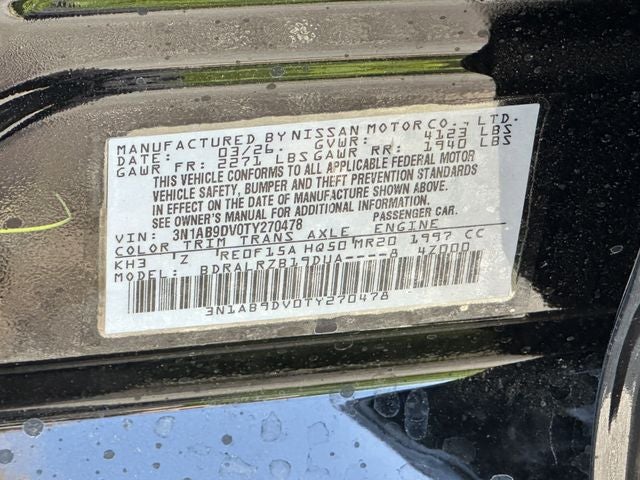 2026 Nissan Sentra SR