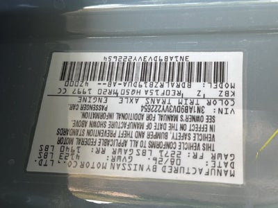 2027 Nissan Sentra SR