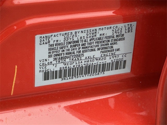 2026 Nissan Sentra SR