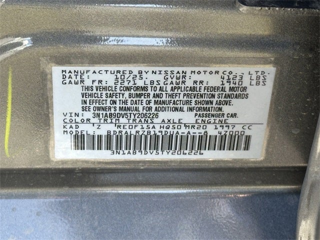 2026 Nissan Sentra SR