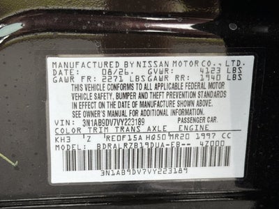 2027 Nissan Sentra SR