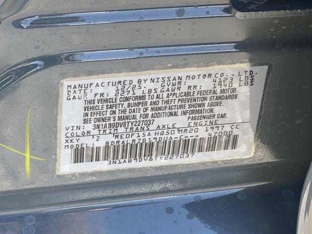 2026 Nissan Sentra SR