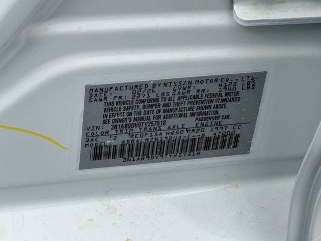 2026 Nissan Sentra SR