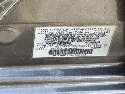 2025 Nissan Versa 1.6 SV