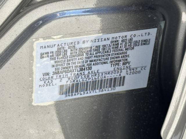 2026 Nissan Kicks SR