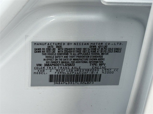 2026 Nissan Kicks SR