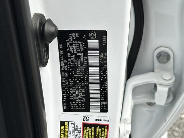 2020 Toyota Camry SE