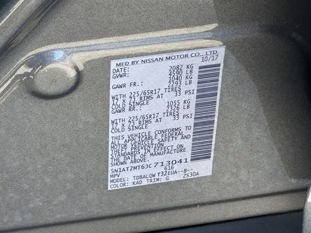 2018 Nissan Rogue SV