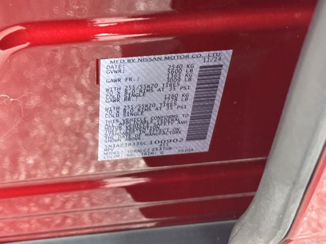 2025 Nissan Murano SV