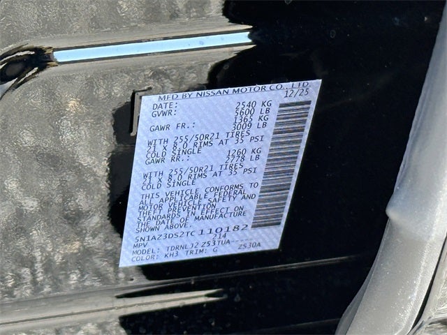 2026 Nissan Murano Platinum