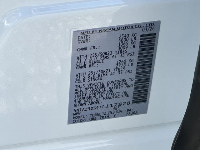 2026 Nissan Murano Platinum