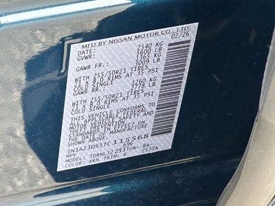 2026 Nissan Murano Platinum