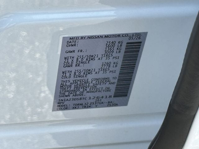 2026 Nissan Murano Platinum