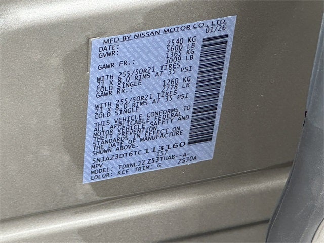 2026 Nissan Murano Platinum