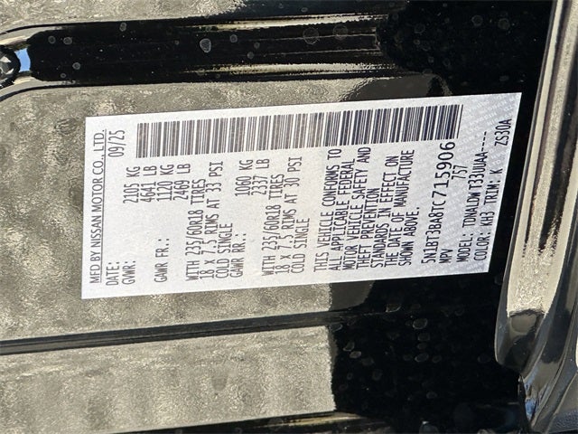 2026 Nissan Rogue SV