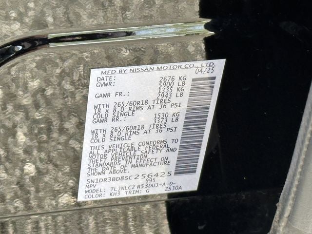 2025 Nissan Pathfinder Rock Creek