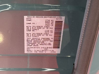 2026 Nissan Pathfinder Rock Creek