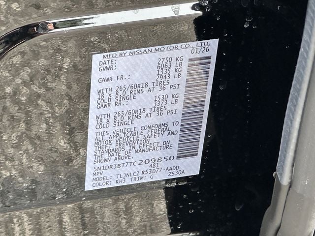 2026 Nissan Pathfinder Rock Creek