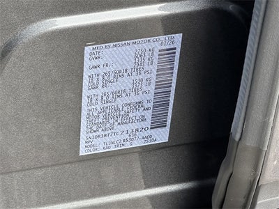 2026 Nissan Pathfinder SV