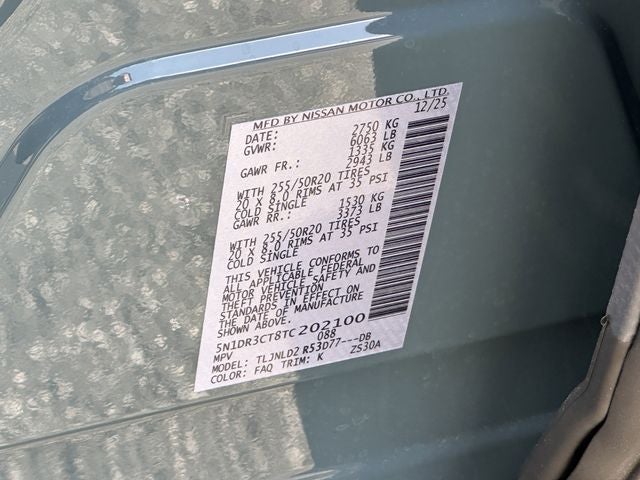 2026 Nissan Pathfinder SL